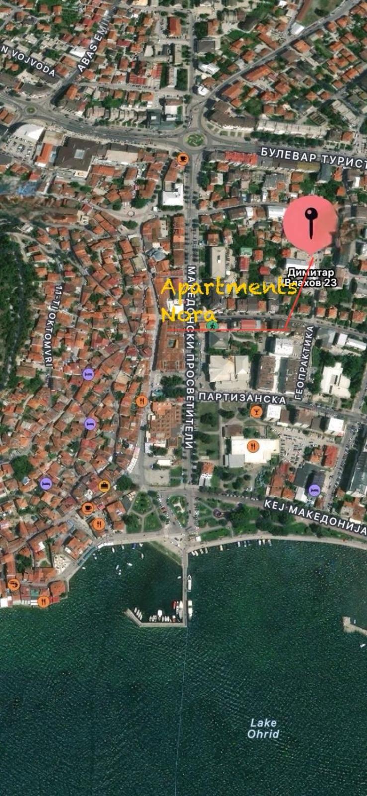Apartments Nora Ohrid Ngoại thất bức ảnh